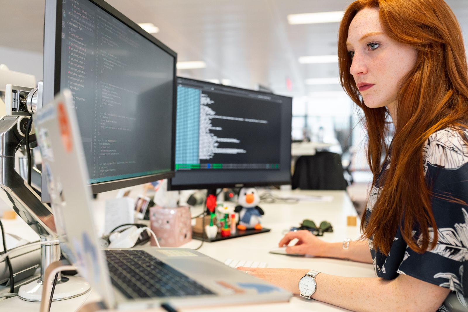 Engineer building internal automation